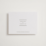 "Putnam" - Letterpress RSVP Online Enclosure Cards in Moss by Megan Davis - Front
