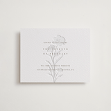 "shiruko" - Letterpress RSVP Online Enclosure Cards in Coffee by chocomocacino - Front