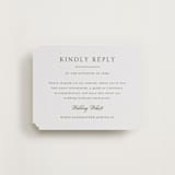 "Summit Meadows" - Letterpress RSVP Online Enclosure Cards in Artichoke by Ana Claudia Sharpe - Front
