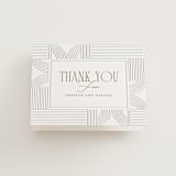 "Framed Elegance" - Letterpress Wedding Thank You Cards in Framed Elegance by Creo Study - Front
