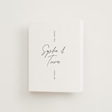 "terrace" - Letterpress Wedding Thank You Cards in Charcoal by Owl and Toad - Front