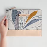 "Casual style" - Casual Clutch in Denim by Lucrecia Caporale - Scale