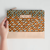 "Basic - Umber" - Casual Clutch in Umber by Bethania Lima - Scale
