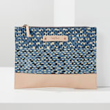 "Basic - Azure" - Casual Clutch in Azure by Bethania Lima - Casual Clutch