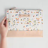 "Pretty Pepper" - Casual Clutch in Confetti by Stephanie C Martinez - Scale