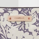 "Sauvage" - Casual Clutch in Chalkboard by Gwen Bedat - Tag Detail