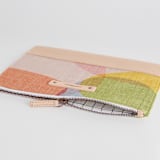 "Sweet Layers" - Casual Clutch in Candy by Jayne Alfieri - Zipper Detail