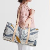 "Casual style" - Fillmore Duffle in Denim by Lucrecia Caporale - On Model