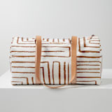 "Taos - Rust" - Fillmore Duffle in Rust by Anna Elder - Fillmore Duffle