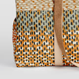 "Basic - Umber" - Fillmore Duffle in Umber by Bethania Lima - Fabric Detail