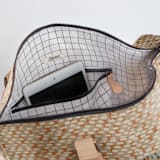 "Basic - Umber" - Fillmore Duffle in Umber by Bethania Lima - Interior Front