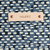 "Basic - Azure" - Fillmore Duffle in Azure by Bethania Lima - Tag Detail