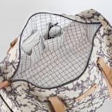 "Sauvage" - Fillmore Duffle in Chalkboard by Gwen Bedat - Interior Back