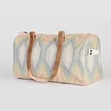 "Boho Ikat" - Fillmore Duffle in Boho by Erin Deegan - Side Pocket