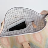 "Boho Ikat" - Fillmore Duffle in Boho by Erin Deegan - Interior Front