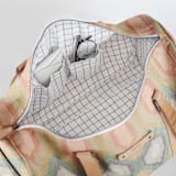 "Boho Ikat" - Fillmore Duffle in Boho by Erin Deegan - Interior Back