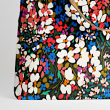 "garden club" - Snap Tote in Roses by Angela Marzuki - Fabric Detail
