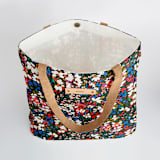 "garden club" - Snap Tote in Roses by Angela Marzuki - Interior Detail