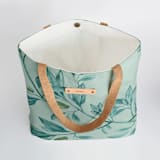 "Botanical greenery" - Snap Tote in Greenery by Lucrecia Caporale - Interior Detail