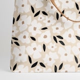"Primavera" - Snap Tote in Daisy by Iveta Angelova - Fabric Detail