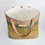 "Basic" - Snap Tote in Meadow by Bethania Lima - Interior Detail