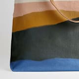 "Sienna" - Snap Tote in Shadow by Julie Murray - Fabric Detail