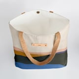"Sienna" - Snap Tote in Shadow by Julie Murray - Interior Detail