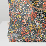 "Cut Garden Floral" - Snap Tote in Variety by Kelsey Carlson - Fabric Detail