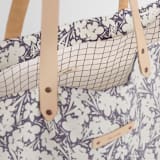 "Sauvage" - Carry-All Slouch Tote in Chalkboard by Gwen Bedat - Interior Detail