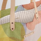 "Sweet Layers" - Carry-All Slouch Tote in Candy by Jayne Alfieri - Interior Detail