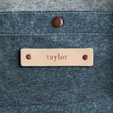 "tissue overlay" - Weekender in Indigo by Carrie Moradi - Tag Detail