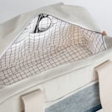 "tissue overlay" - Weekender in Indigo by Carrie Moradi - Interior Back