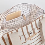 "Taos - Rust" - Weekender in Rust by Anna Elder - Interior Front