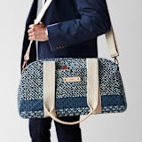 "Basic - Azure" - Weekender in Azure by Bethania Lima - On Model