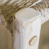 "Straw stool" - Accent Chairs in natural by Jana Mistrik