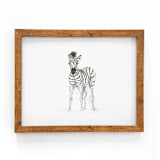 "Zebra" - Original Drawings in brown by Teju Reval
