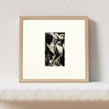 "Etching 3" - Original Drawings in black by Dana Williamowsky