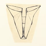 "Folded Cow Head 6 Pastel" - Original Drawings in multicolorassorted-colors by Dana Williamowsky