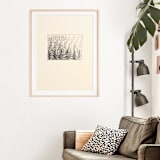 "Pine Forest" - Original Drawings in black by Dana Williamowsky