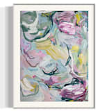 "Shy as a Fox I" - Original Painting in multicolorassorted-colors by Sarah Mankin