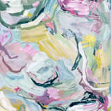 "Shy as a Fox I" - Original Painting in multicolorassorted-colors by Sarah Mankin