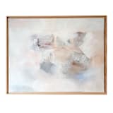 "Sand Whispers" - Original Painting in beige by AlisonJerry