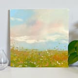 "Lark" - Original Painting in multicolor by Lindsay Megahed