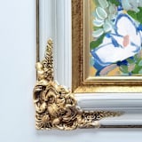 "Sun Blossoms" - Original Painting in yellow by Green Barn Studio