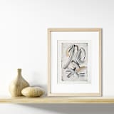 "I Wrote This For You" - Original Painting in black by AlisonJerry