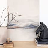 "Tranquility" - Original Painting in beige by Damaris Kovach