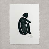 "consternation" - Original Painting in black by Maja Cunningham