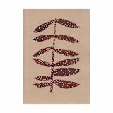 "Knotted Leaves #1" - Original Painting in natural by Alisa Galitsyna