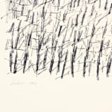 "Corn Field 2" - Original Painting in black by Dana Williamowsky