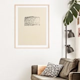 "Corn Field 2" - Original Painting in black by Dana Williamowsky